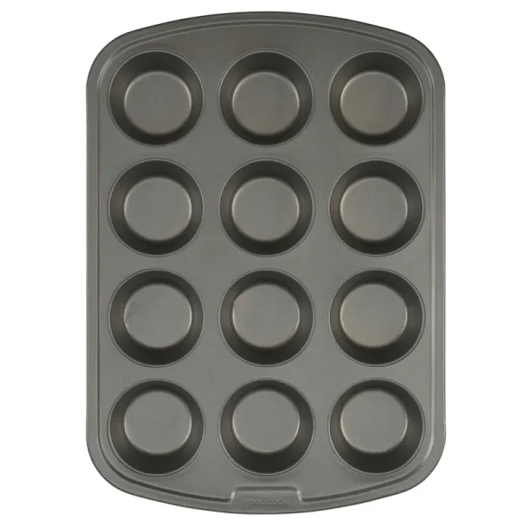 GoodCook Ready Nonstick 12 Cup Muffin Pan