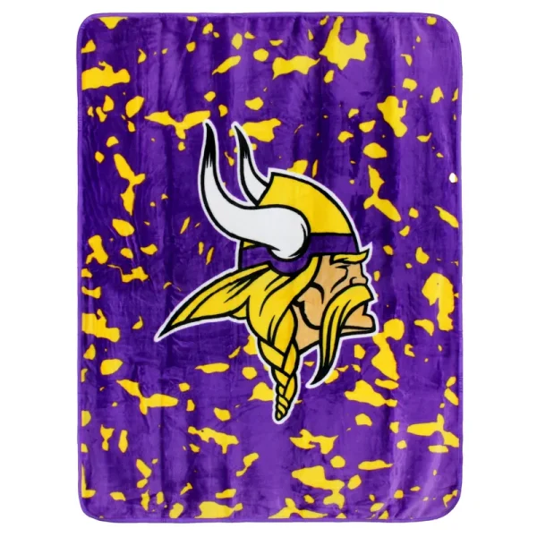 College Covers 50 x 60 in. NFL Minnesota Vikings Throw Blanket