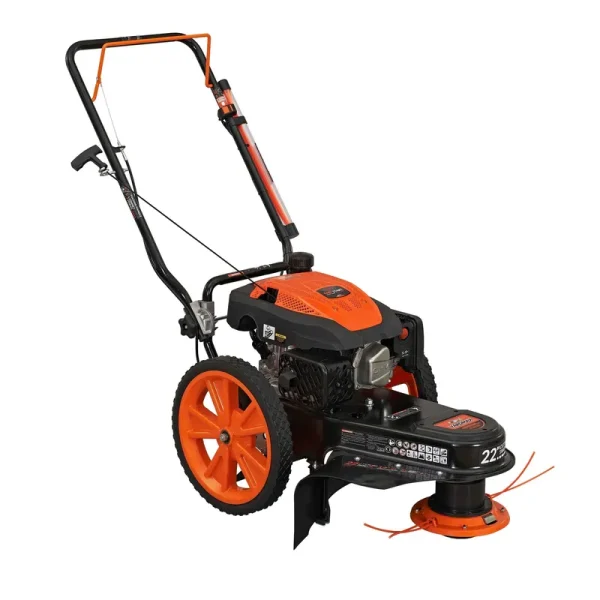 Yardmax YL2250 22 in. 170cc Gas Walk Behind String Trimmer Mower
