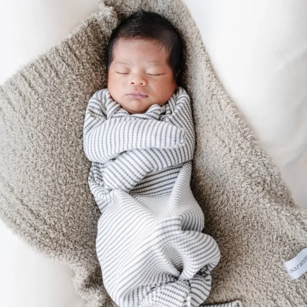 Saranoni - Taupe Bamboni Mini Blanket