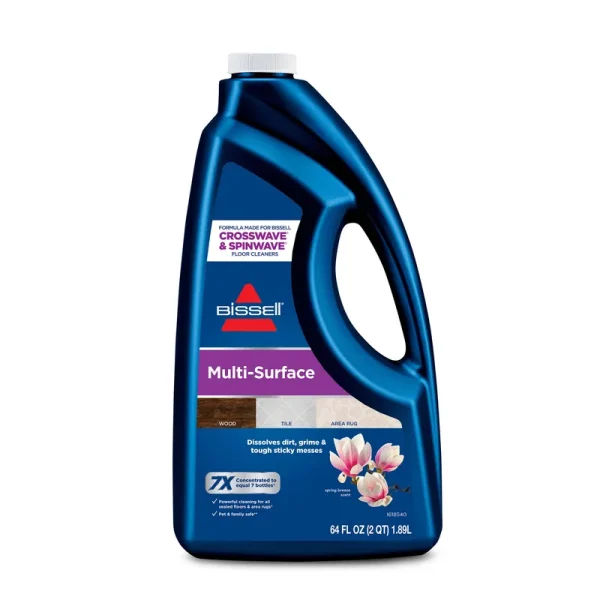 BISSELL MultiSurface Floor Cleaning Formula - Crosswave and Spinwave - 64 oz (17891)