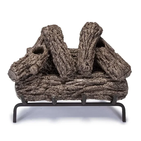 Real Fyre Vented Rustic Oak GAS Logs - 16"