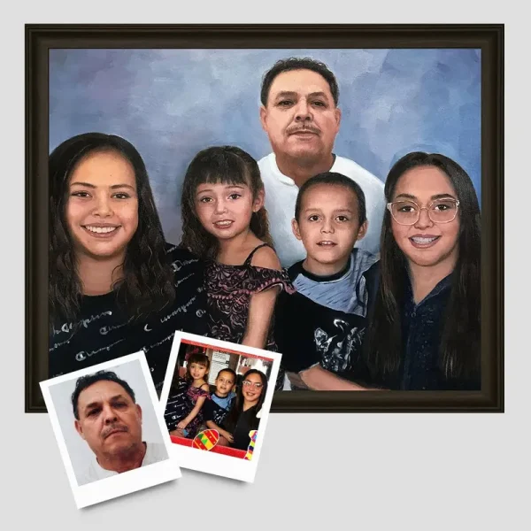 Unique Birthday Gift for Dad: Custom Hand-Painted Portrait. A Meaningful Gift That Will Be Cherished Forever. by PaintYourLife