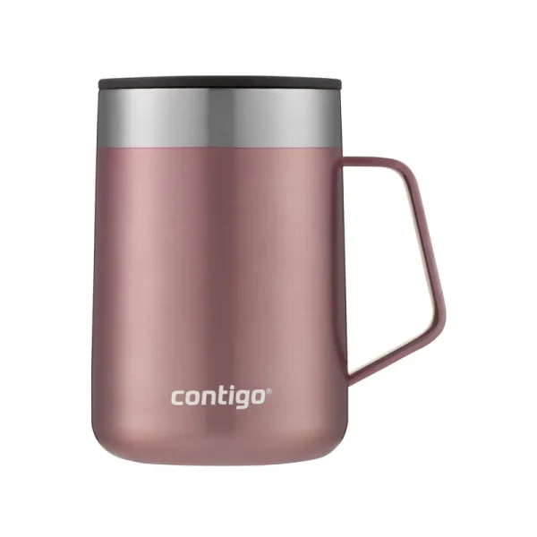 Contigo 14 oz. Streeterville Stainless Steel Mug with Handle - Pine Berry