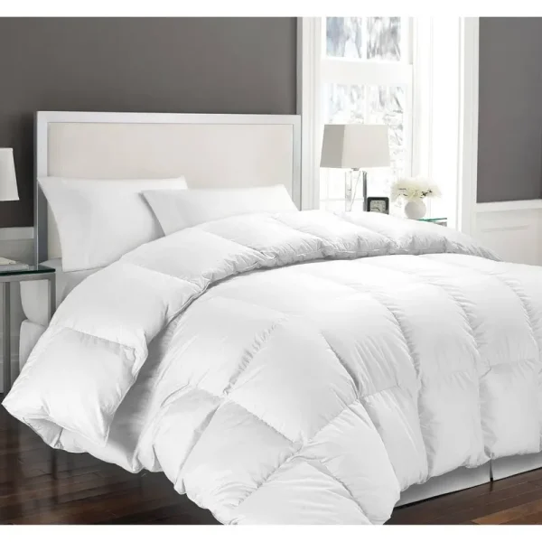 Hotel Grand Oversized 1000TC Pima Cotton Down Alternative Comforter - King - White