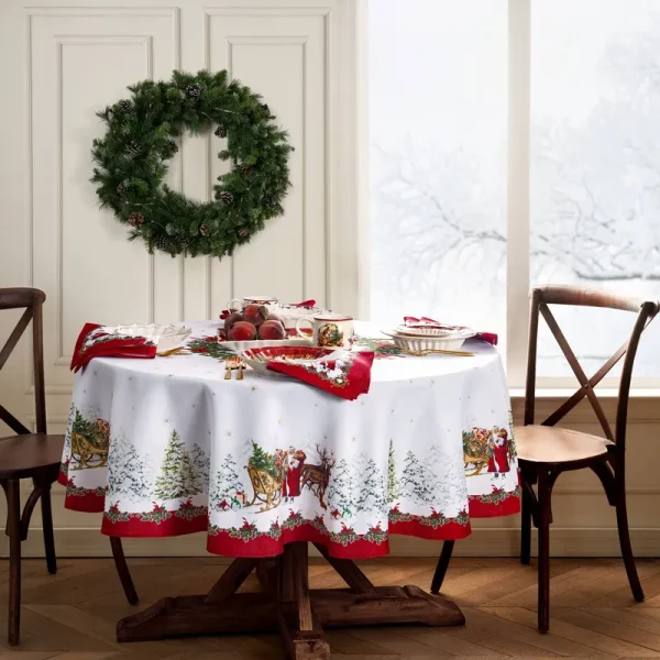Villeroy & Boch Toy's Fantasy Engineered Tablecloth 70" Round