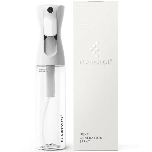 Flairosol - The Original, Spray Bottle for Hair, Plants & More, Continuous Mister, Ultra Fine Water Mist. Trusted by Professional Salons & Barbers.
