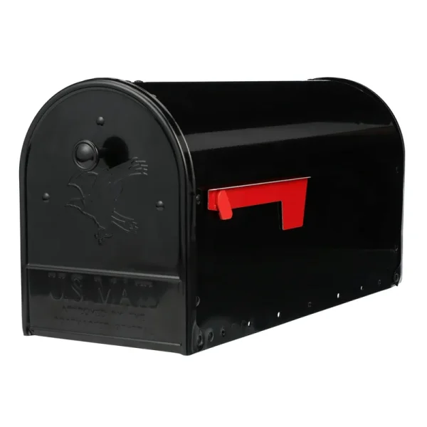 Gibraltar Mailboxes OM160B01 Outback Double Door Mailbox Black