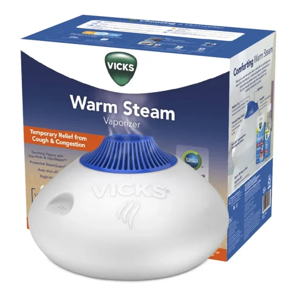 Vicks Warm Steam Vaporizer - Blue/White