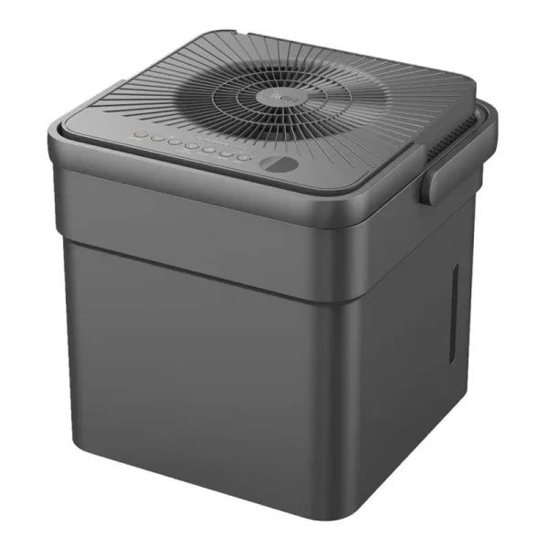 Midea 50-Pint Cube Smart Dehumidifier with Pump, 3X More Water Capacity