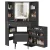 Black with Rotating Shelves