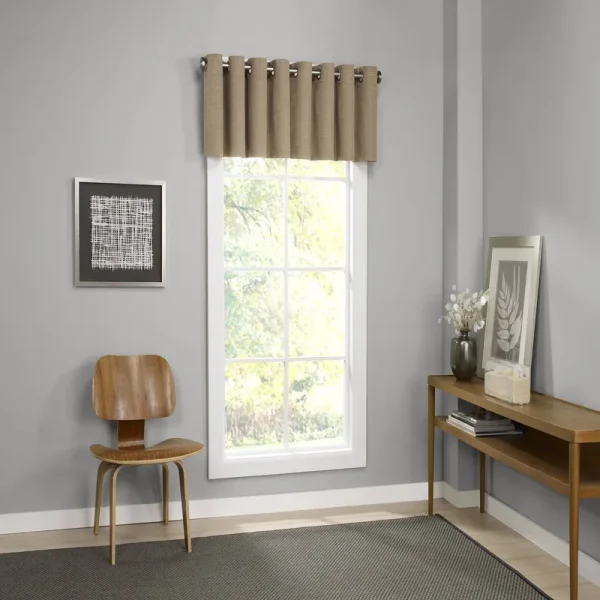 Eclipse Palisade Blackout Grommet Valance Clay