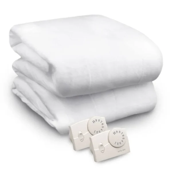 Biddeford 5901-908221-100 Electric Heated Mattress Pad White King