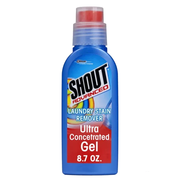 Shout Laundry Stain Remover, Set-In Stain Scrubber, Ultra Concentrated Gel - 8.7 oz
