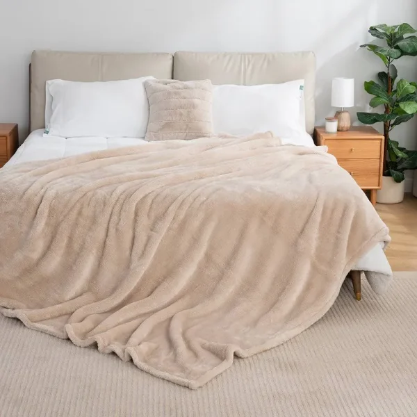 Extra-Fluffy Blanket | Blankets | Berkshire Blanket Twin XL / Chino