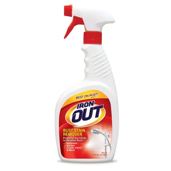 Iron Out Rust Stain Remover Spray Gel, White