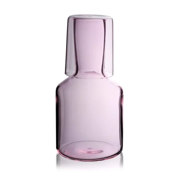 Maison Balzac J'ai Soif' Carafe & Tumbler Set - Pink