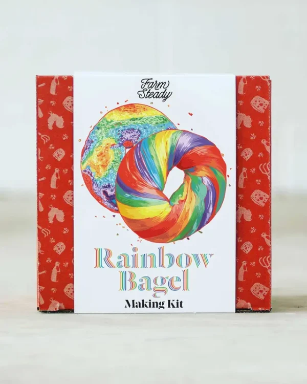 FarmSteady Rainbow Bagel Making Kit