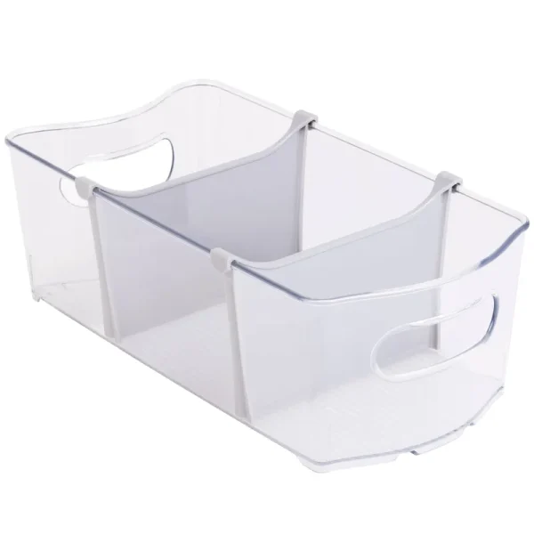 Mainstays Plastic Closet Bin with Removable Dividers - 12 in