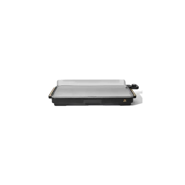 Beautiful 12" x 22" Extra Large Griddle, Black Sesame by Drew Barrymore