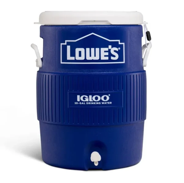Lowe's 10-Gallon (S) Beverage Cooler in Blue | 00042275