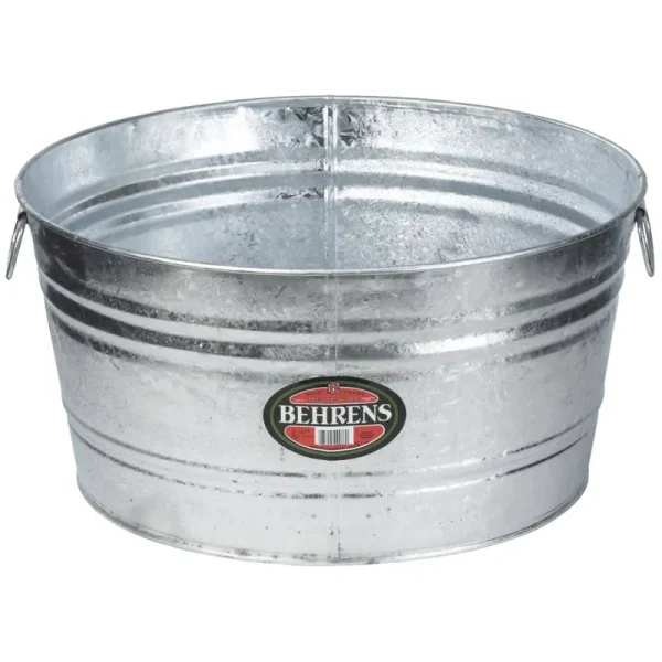 Behrens 11 Gal Steel Tub Round