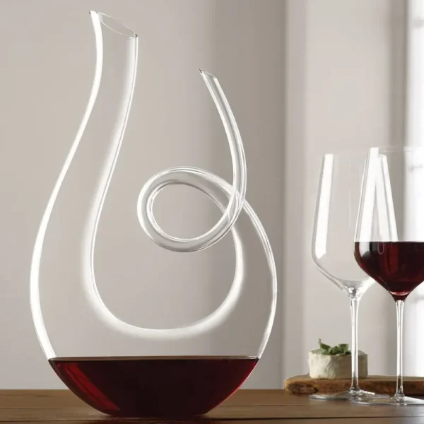 Wine Enthusiast Art Series Treble Decanter
