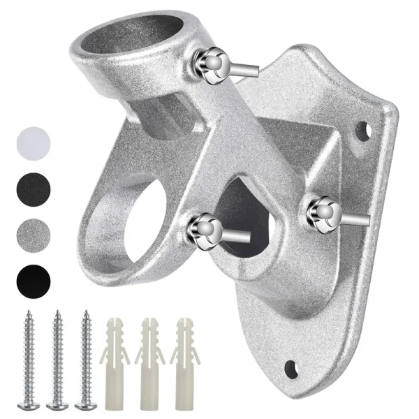 Haoridul Flag Holder, Flag Bracket, Heavy Duty House Flag Pole Holder Bracket, Aluminum Mount - Stainless Steel Hardware - Strong and Rust Proof - 1"