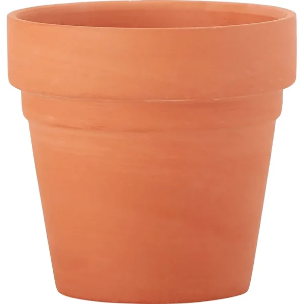 Plaid Medium Terra Cotta Flower Pot, 1 Each, Brown