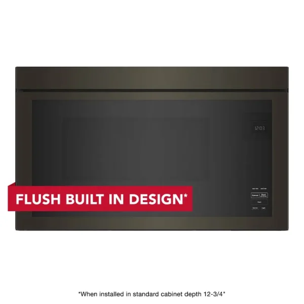 KitchenAid Over-The-Range Microwave with Flush Built-In Design