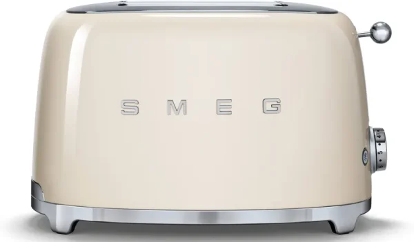 Smeg 50s Style 2-Slice Toaster - Cream