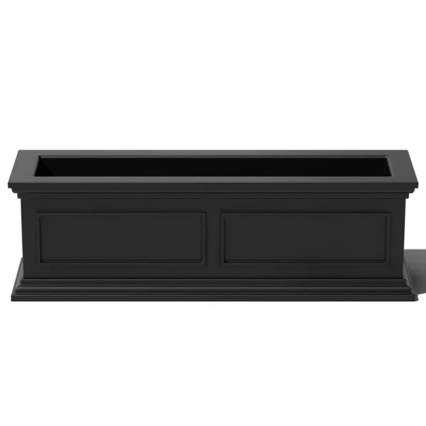 Veradek Brixton Series 36-Inch Planter Box Black