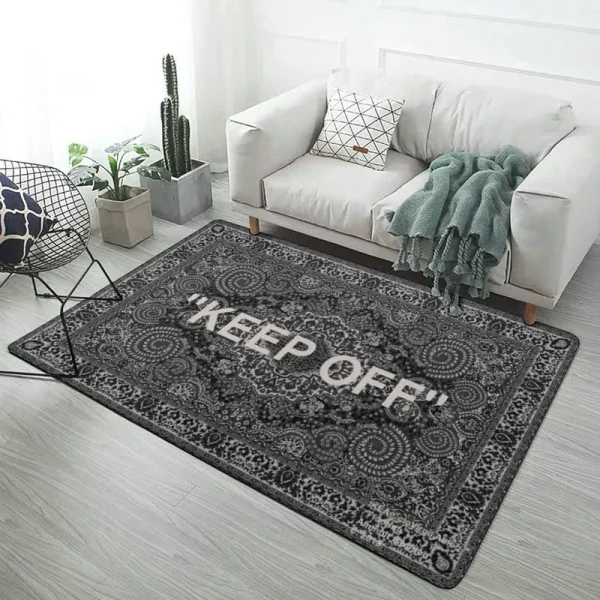 YIKUDU Keep Off Large Rugs Floor Mat Modern Carpet for Home Decoration Area Rug,Cozy Art Decoration Polyester Carpet 63 x 47 inch
