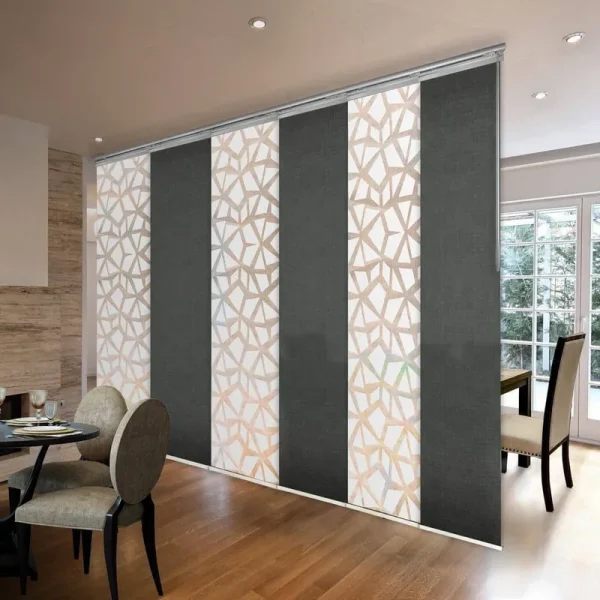 Extendable 70 in. to 130 in. W x 94 in. H Panel Width 23.5 in. 6-Panel