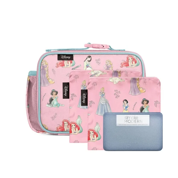 Simple Modern Disney Hadley 4 Piece Lunchbox Set (Princess)