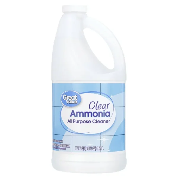 Great Value Ammonia All Purpose Cleaner, Clear, 64 fl oz