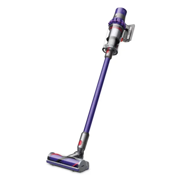 Dyson V10 Cordless Stick Vacuum Cleaner: 14 Cyclones, Fade-Free Power, Whole Machine Filtration, Hygienic Bin Emptying, Wall Mounted, Up to 60 Min