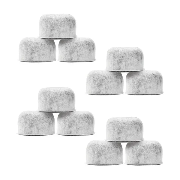 Pack of 12 Replacement Charcoal Water Filters by Housewares Solutions for Keurig