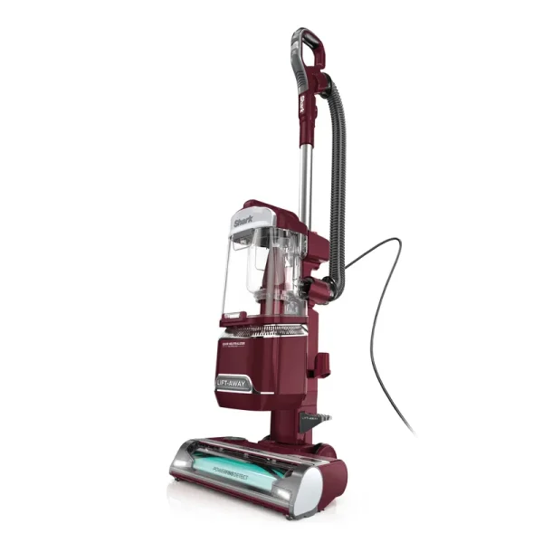 Shark Detect Lift - Away ADV Corded Upright Vacuum with Powerfins Detect, Self - Cleaning Brushroll & Odor Neutralizer Technology, LA492, Burgundy