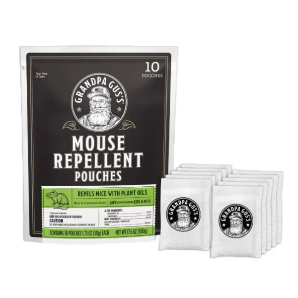 Grandpa Gus's Mouse Repellent Pouches, 10 Pack