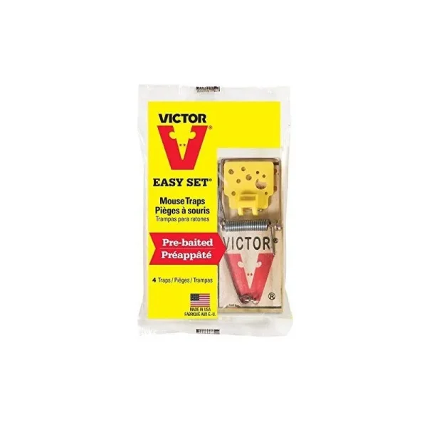 Victor Easy Set Mouse Traps (Pack of 12)