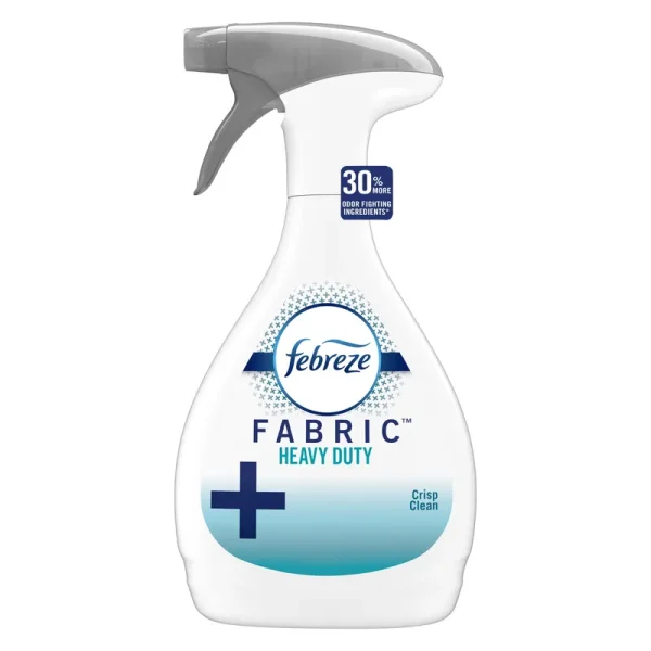 Febreze Fabric Fabric Refresher, Heavy Duty, Crisp Clean - 800 ml