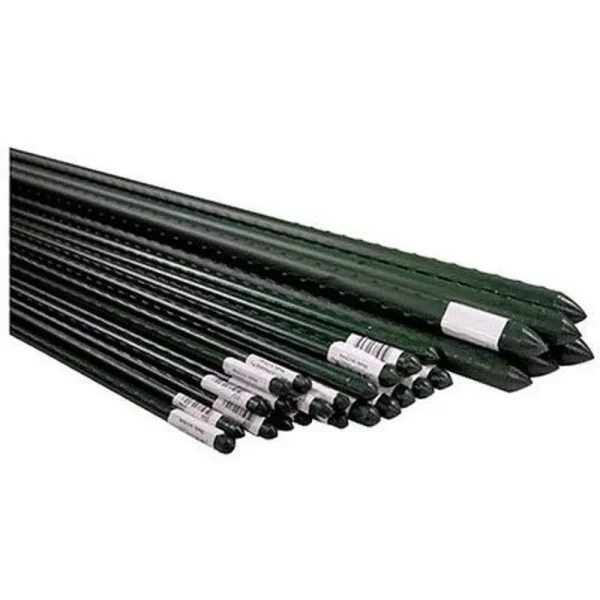Steel Plant Stakes, Green Coated, 2', 4 pk., Bond, Smg12035