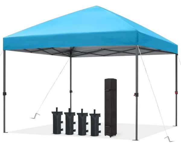 ABCCANOPY Durable Easy Pop Up Canopy Tent 8x8, Sky Blue