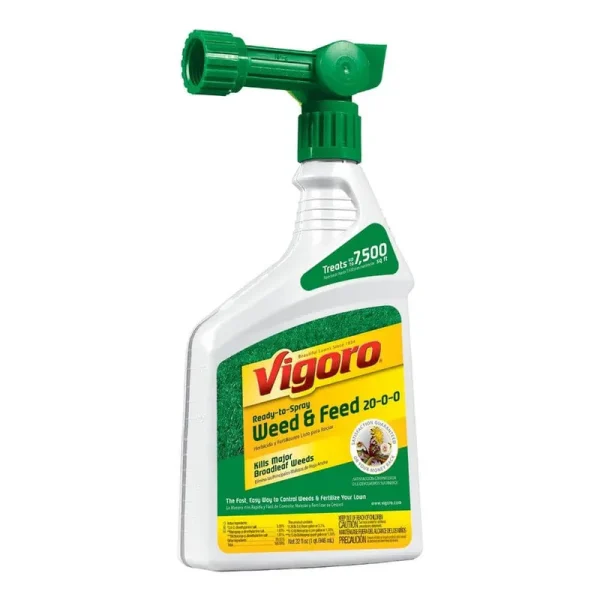 Vigoro Ultra Turf Weed & Feed, Ready-To-Spray, 20-0-0 - 32 fl oz