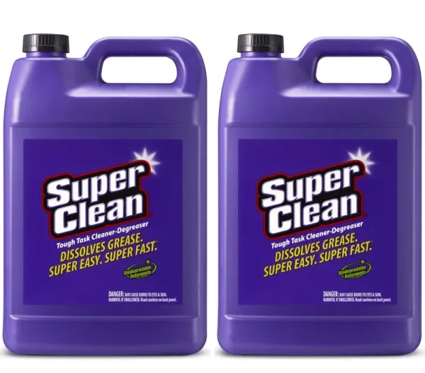 Superclean All Purpose Cleaner Degreaser 1 Gallon, 2 Pack