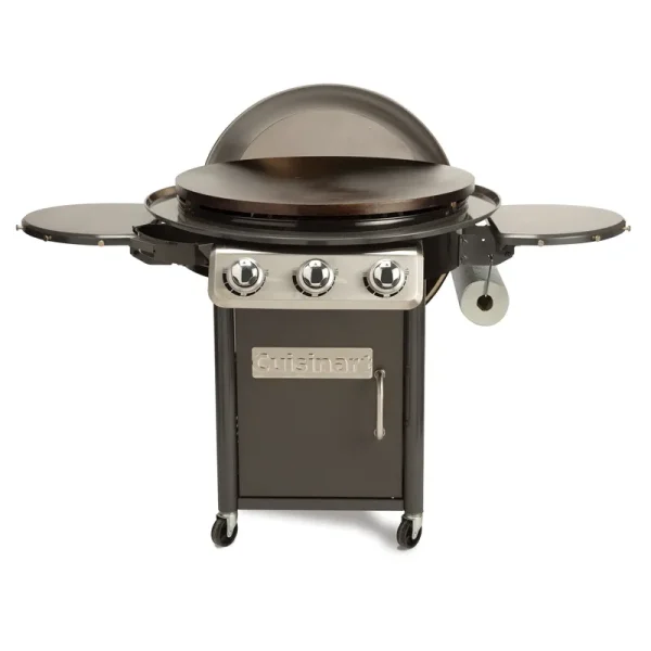 30-Inch Round Flat Top Surface Outdoor. 360¡ã XL Griddle Cooking Station