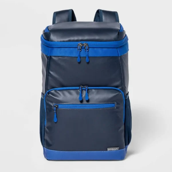 Soft Sided 18qt Backpack Cooler - Embark - Navy