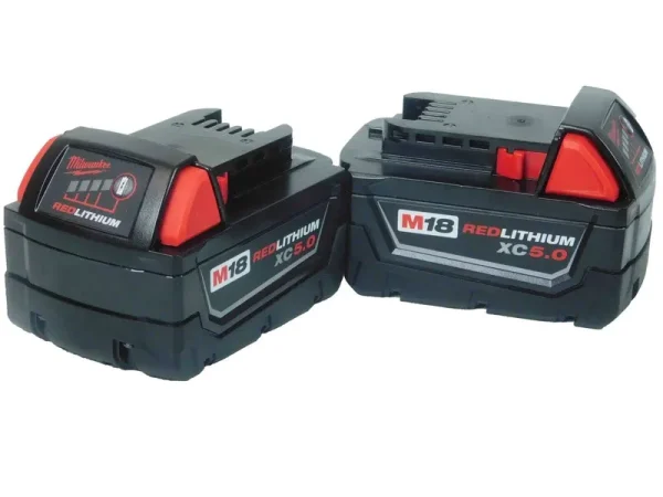 Milwaukee 48-11-1850 M18 18-Volt 5.0 Ah Lithium-Ion XC Extended Capacity Battery Pack