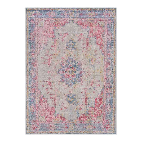 Decor 140 Arcelia Violet (Purple) 5 ft. 3 in. x 7 ft. 3 in. Area Rug